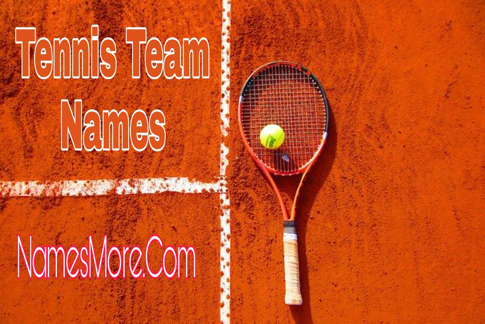 Featured Image for Tennis Team Names [2023 Cool, Funny & Unique Team Names]