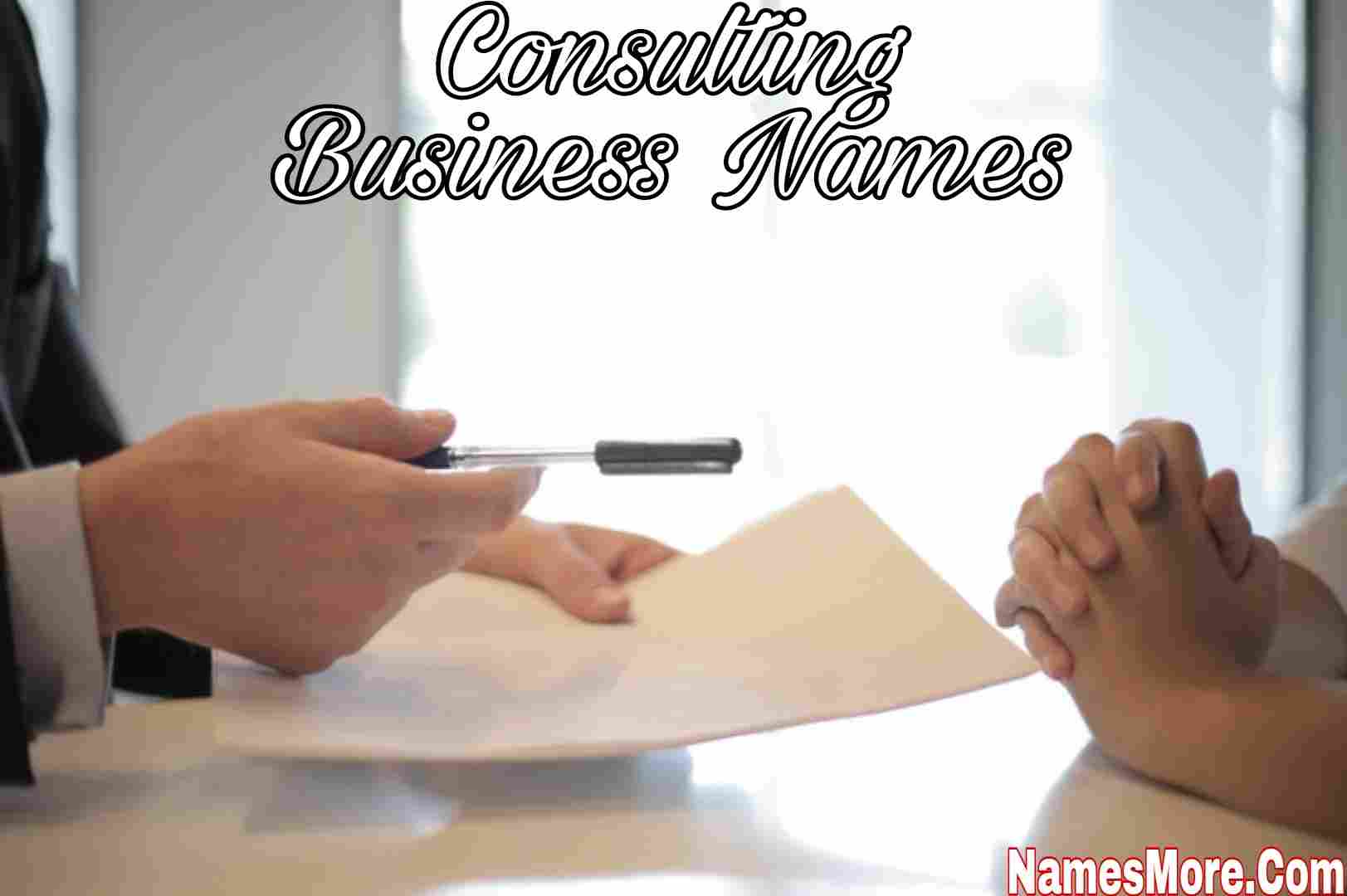 Featured Image for 900+ Consulting Business Names [Creative And Smart]