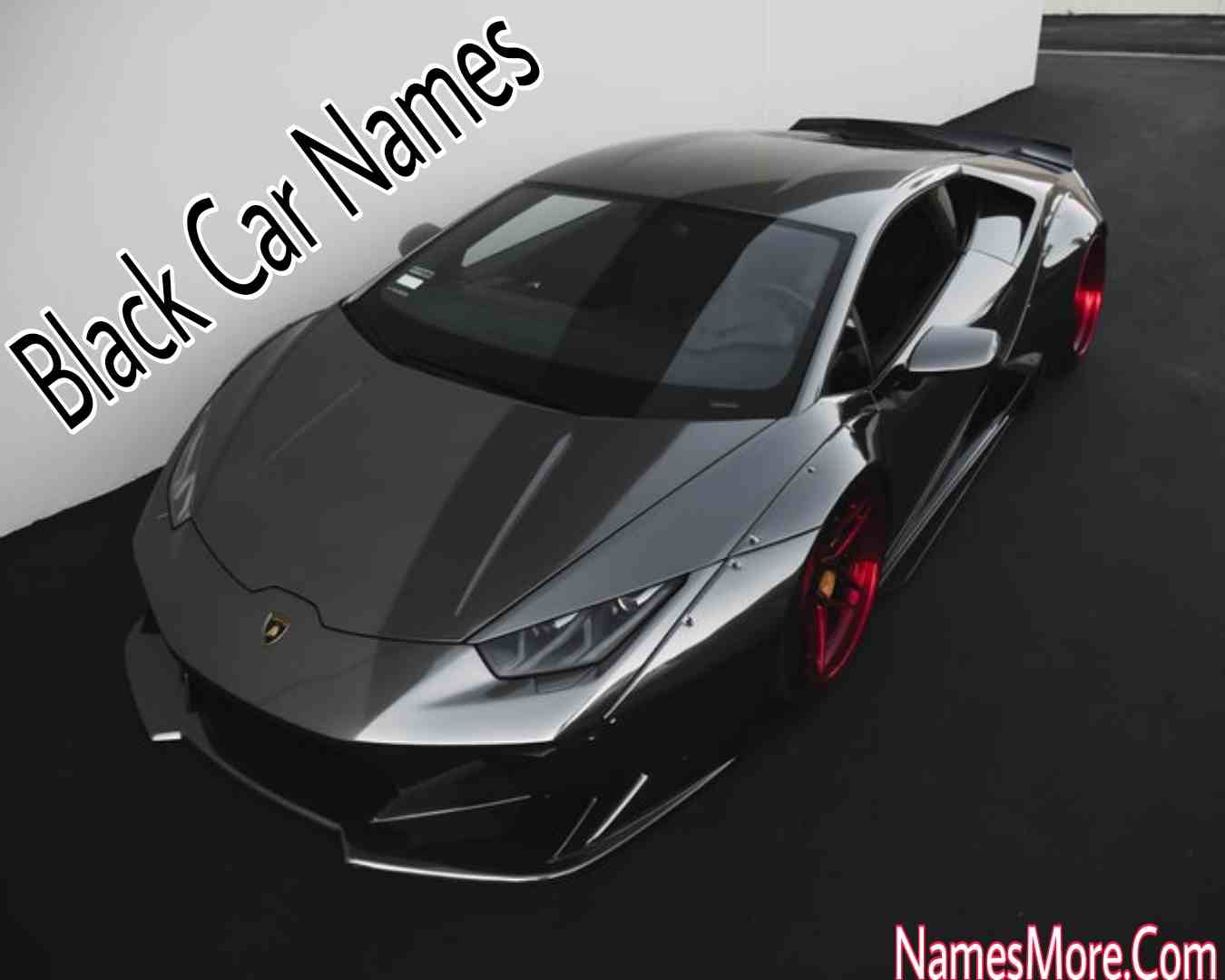 Featured Image for 860+ Black Car Names With An Amazing Guide [Best And Funny]