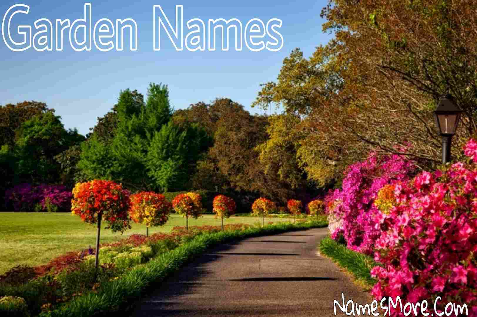 Featured Image for Garden Names [990+ Famous & Unique Names]