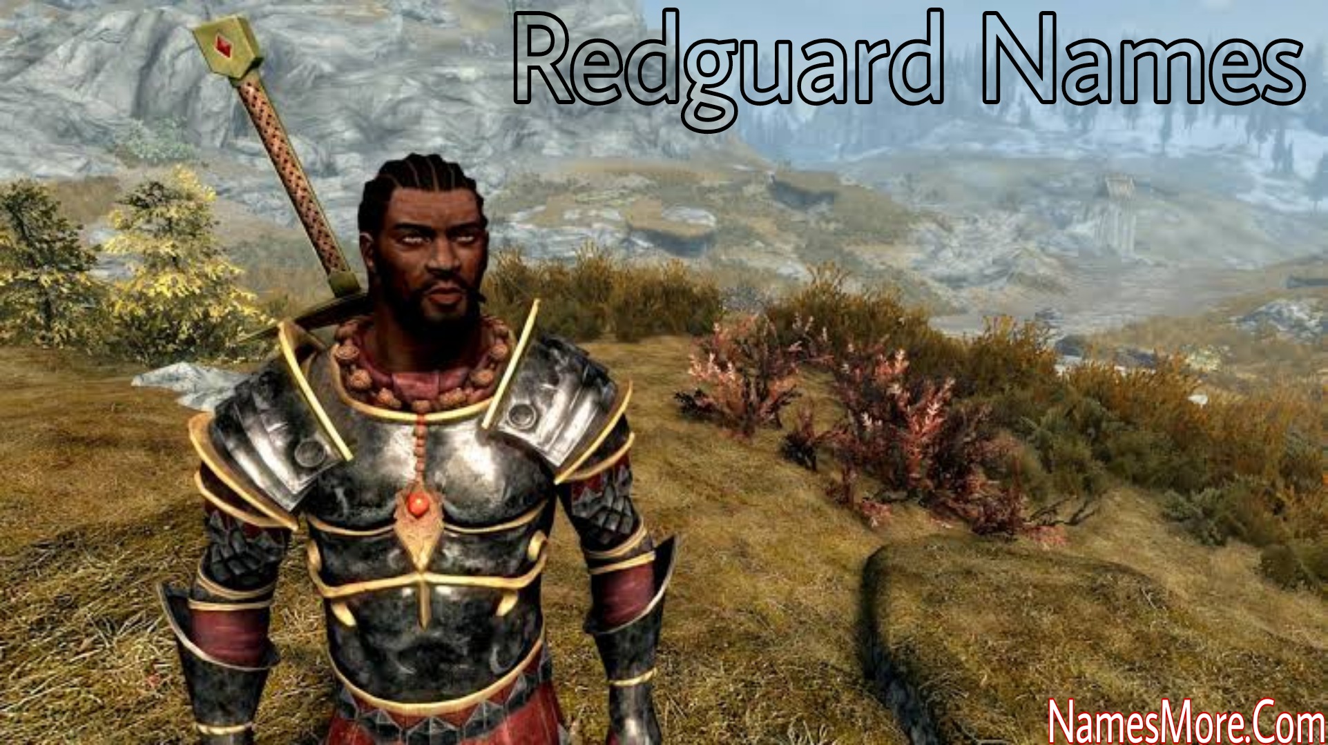 Featured Image for Redguard Names [2024: Best, Unique, Catchy & Funny]