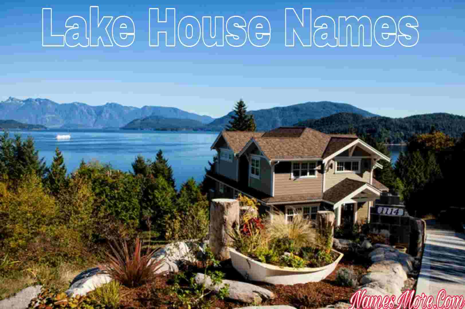 Featured Image for 790+ Lake House Names [Catchy And Funny]