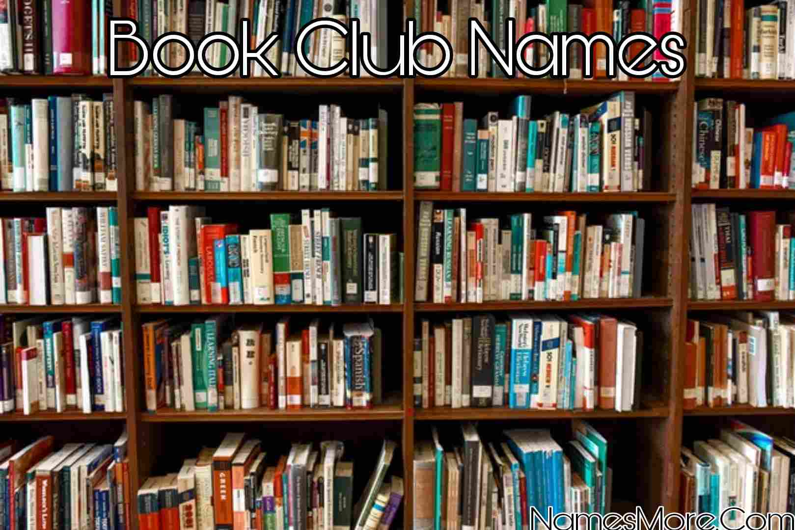 Featured Image for Book Club Names [990+ Cool, Catchy & Unique Reading Club Names]