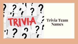Trivia Team Names [Best, Cool, Creative, Powerful & Funny] List Infographic