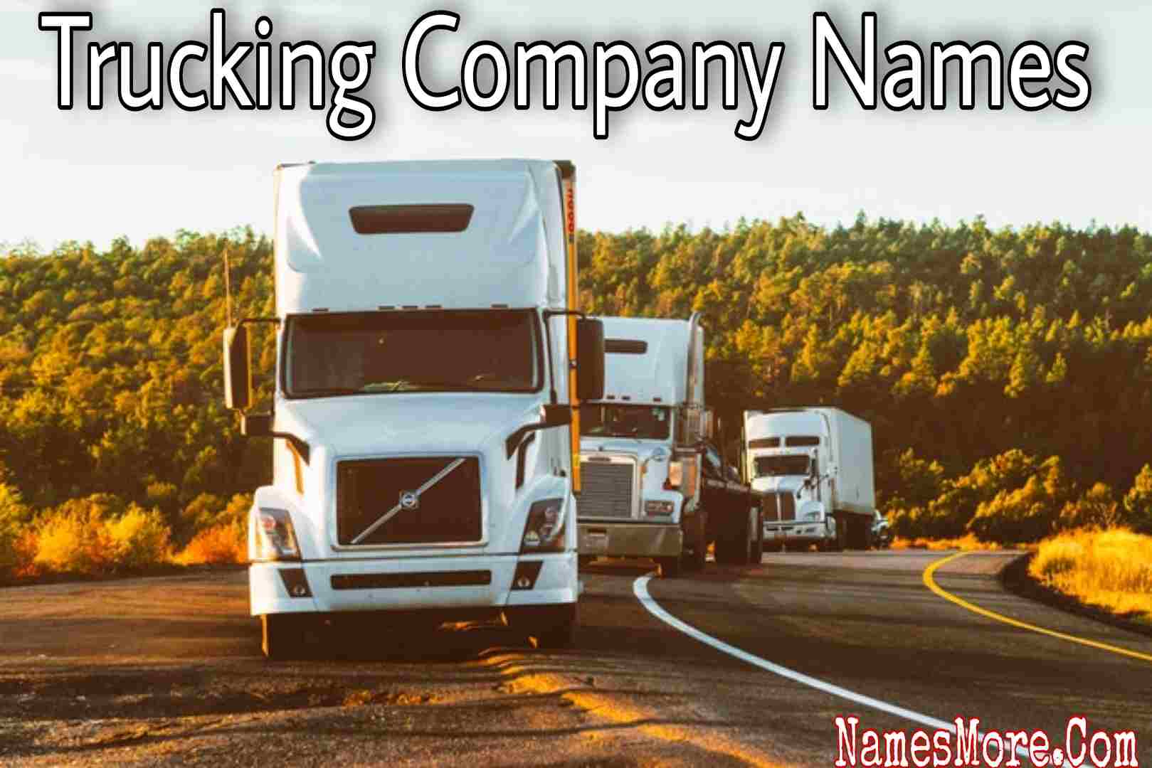 Featured Image for 890+ Trucking Company Names [Cool & Catchy]