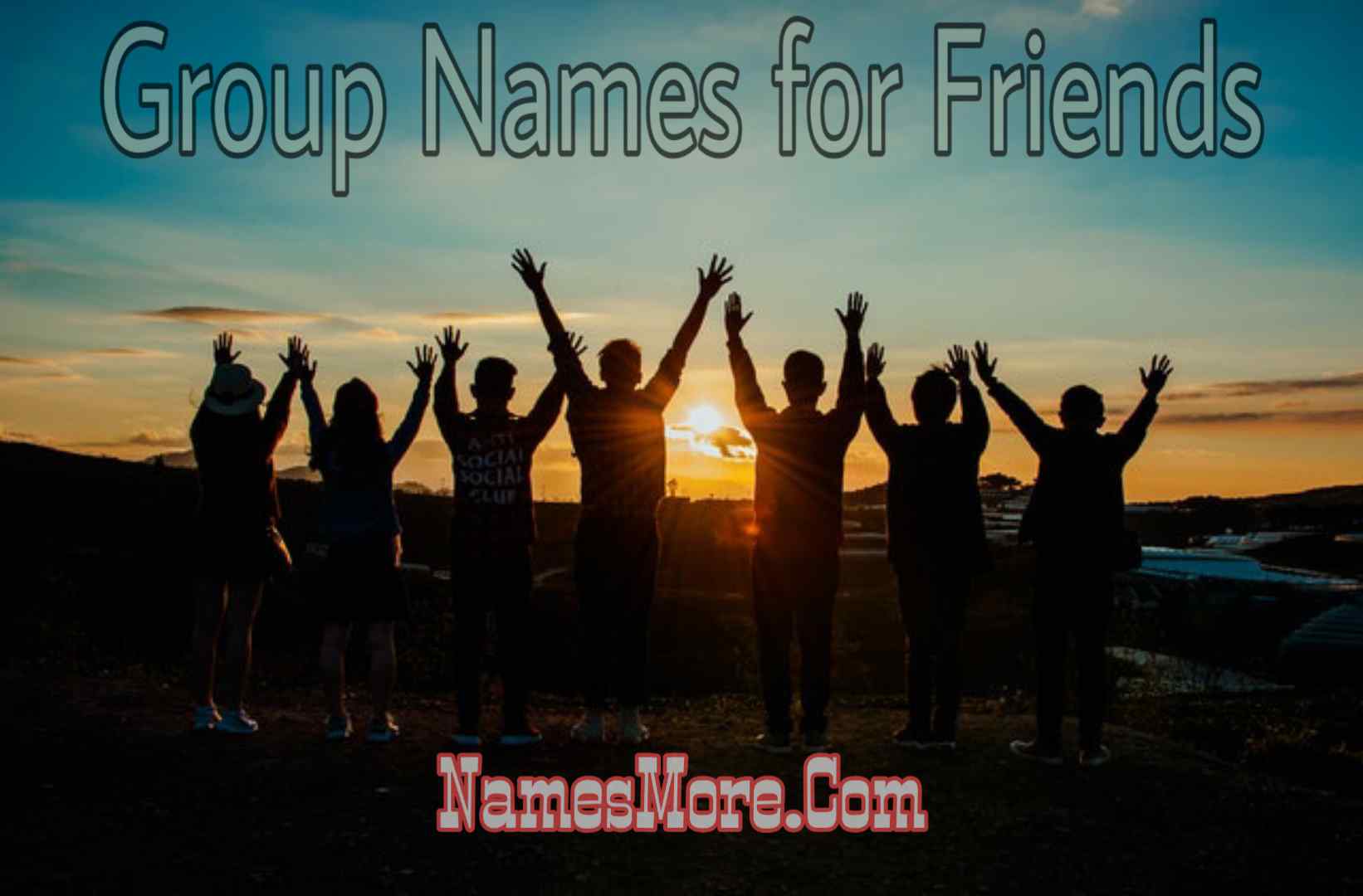 Featured Image for 1900+ Group Names For Friends [2023: Creative, Funny & Cool]
