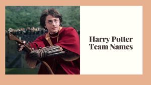Harry Potter Team Names [2023: Best, Impactful, Magical, Clever & Cool] List Infographic