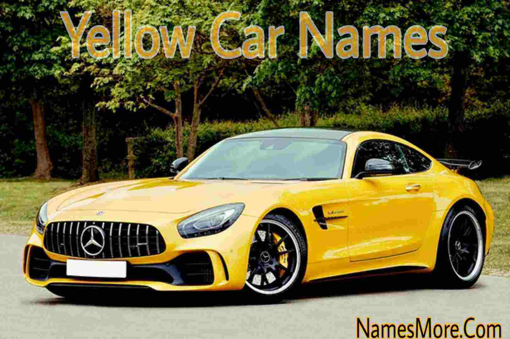 Featured Image for 600+ Yellow Car Names In 2021 [Cool And Unique]