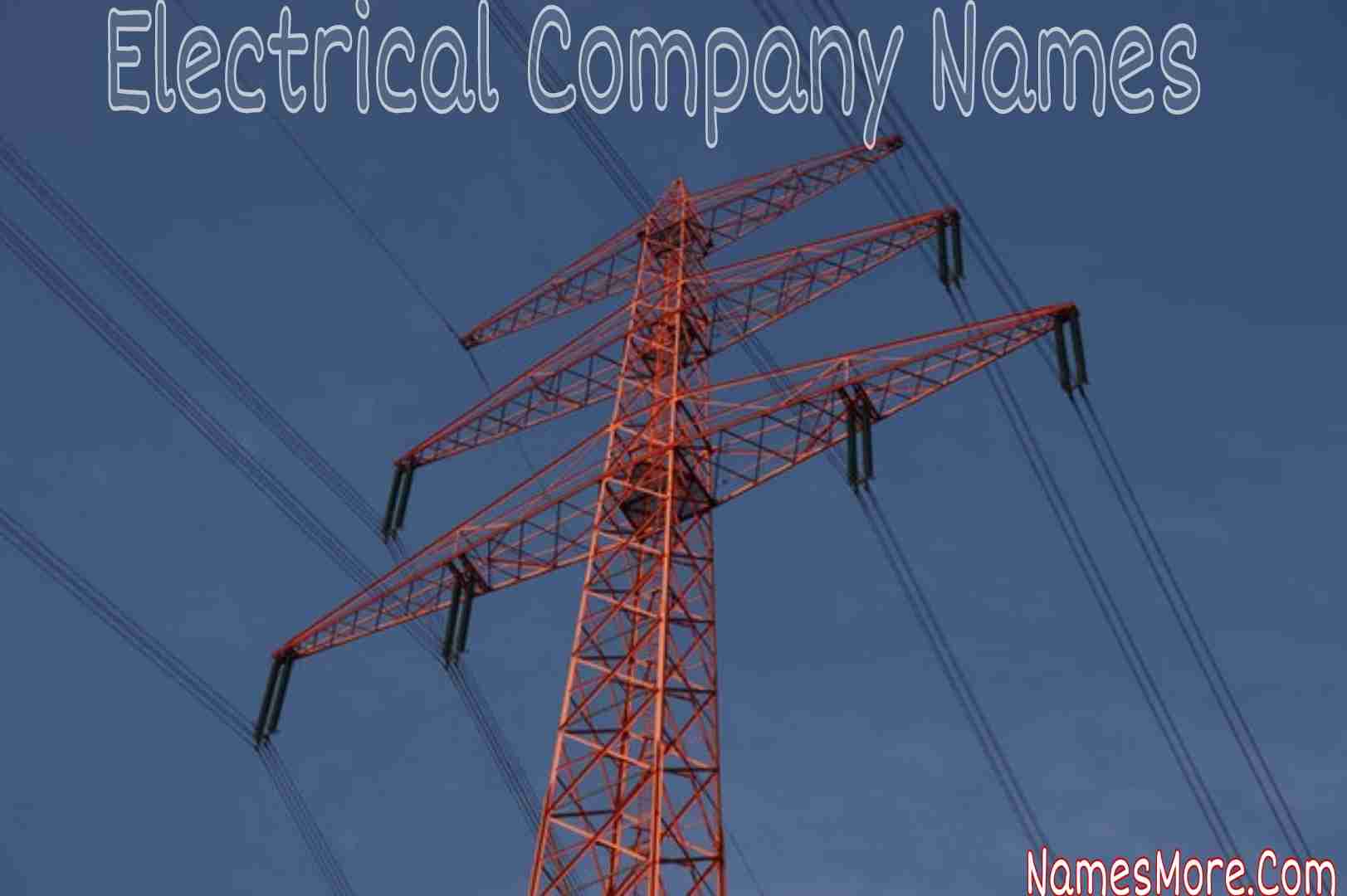 Featured Image for 900+ Electrical Company Names [Best Guide]