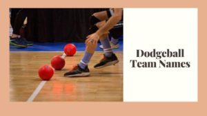 Dodgeball Team Names [2024: Best, Funny, Cool & Awesome] List Infographic