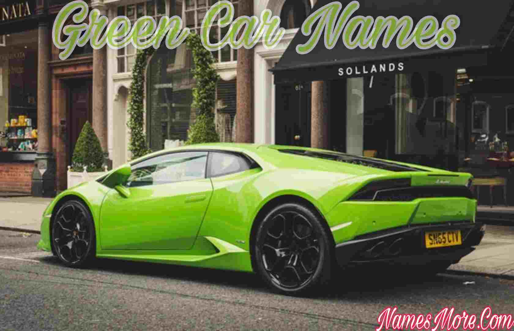 Featured Image for 900+ Green Car Names In 2021 [Best List]